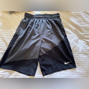 Nike shorts black and grey medium